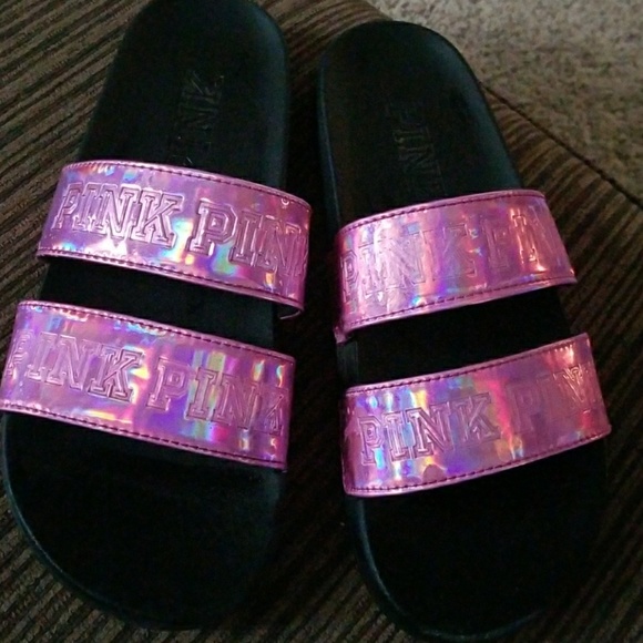 Shoes - VS PINK slip ons